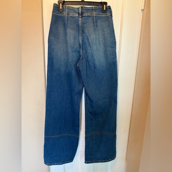 The Eventide High-Rise Wide-Leg Trouser Jean by Pilcro - Anthropology *NWOT - Picture 7 of 12